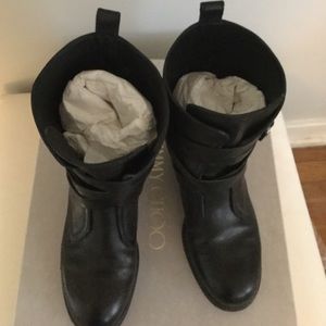 Jimmy Choo black boots